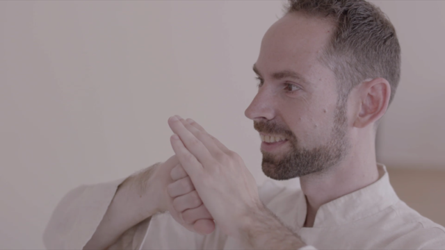 Tai chi groet